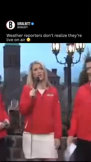 Viral | News | Culture on Instagram: "Follow (us) @viralbitt for viral moments and trends ⚡️ Weather reporters hilariously forget they’re live on air, instantly turning a routine forecast into a cringe-worthy and unforgettable moment. Their casual chatter, funny faces, or off-script actions catch the studio and viewers by surprise, making the segment impossible to look away from. Viewers can’t stop replaying the clip, laughing at how quickly a small lapse in awareness can create a viral moment.