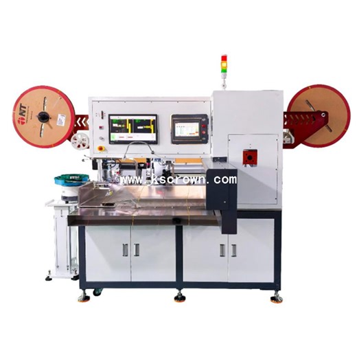 Automatic Double-Headed Terminal Crimping Single-End Housing Assembly Machine