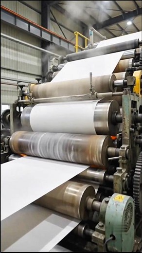 Inside a Modern Paper Factory | How Paper Is Made Step by Step