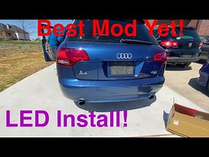 Audi A4 Wagon LED Tail Light Installation