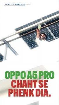 Oppo A5 Pro Drop Test from Roof – Indestructible? | Ultimate Durability Test by WhatMobile