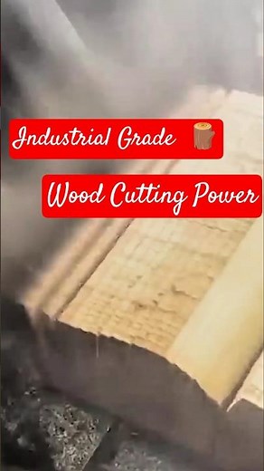 Wood Cutting Perfection with This Giant Planer Machine