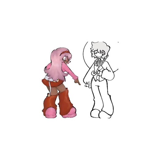 went back to tweening on an old app #trend #tweeninganimation #lore #ocs #art