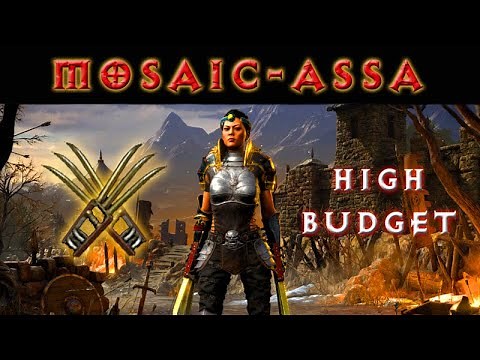 Mosaic Kicksin Endgame Build - New OP Assassin destroys UT! [Diablo 2 Resurrected Character Guide]