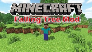 Minecraft Mods #1 Falling Tree Mod PC Java Edition