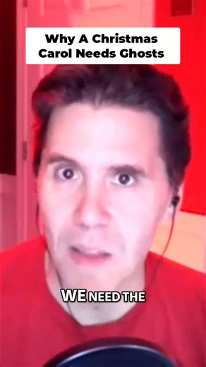 Why A Christmas Carol was actually a HORROR story 👻 Charles Dickens didn't write a heartwarming tale - he wrote a ghost story designed to TERRIFY Scrooge (and readers) into being better people. The original Christmas tradition? Ghost stories. Not feel-good movies. We sanitized Christmas and lost the magic in the process. From my Christmas Special with Jeff Belanger - Emmy-nominated host of New England Legends and Ghost Adventures researcher. Full episode on YouTube now! Link in comments 🎄 #chr