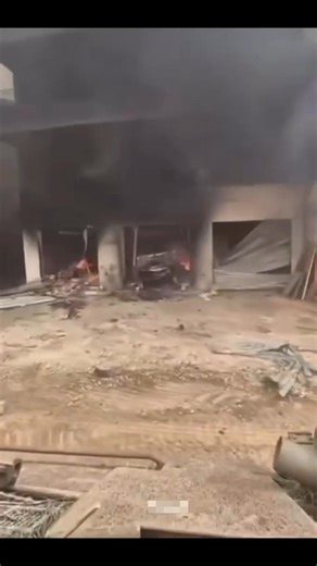 A video documenting the isr**li occupation army's burning and setting fire to residential houses