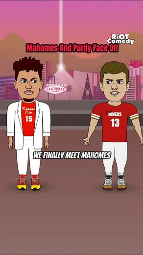 1.9M views · 18K reactions | Pt. 4 - Patrick Mahomes and Brock Purdy Face Off  Super Bowl LVIII Chiefs Vs 49ers #nflmeme #nflnews #superbowl #superbowl2024 #superbowllviii | Riot Comedy | Facebook