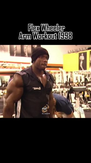 Flex Wheeler Arm Workout 1998
