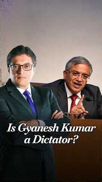 Arnab Dismantles ‘Gyanesh Kumar Is A Dictator’ Claim Over ECI Decisions