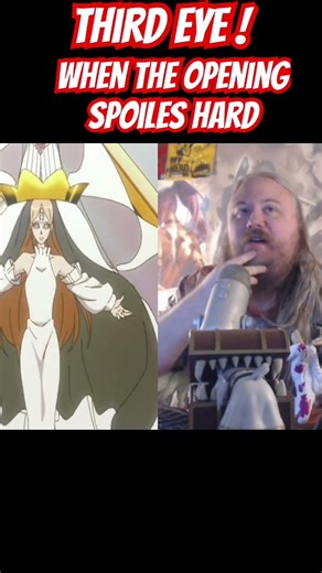 she has THIRD EYE !? When the Anime Opening SPOILS the story HARDCORE #anime #shorts #animeedit