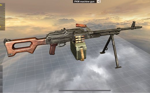 PKM通用机枪运作原理