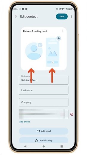 Set Photo on Calling Screen—New Update #addphoto #sabkuchtech