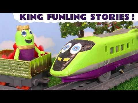 King Funling Stories with Toy Trains and Funlings