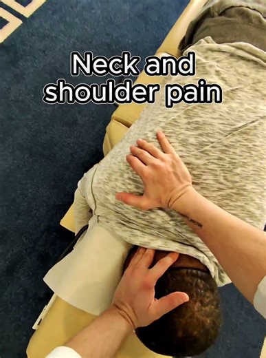 Upper back adjustments can help with neck and shoulder pain and can help improve mobility.