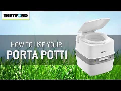 How to use your Thetford Porta Potti