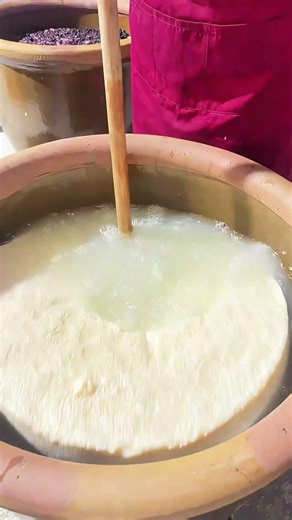Breaking Up Fermented Rice Clumps For Perfect Traditional Chinese Sweet Rice Wine
