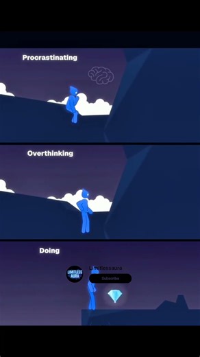 procrastinating, overthinking, Doing #shorts #ytshorts #doing