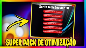 Xerife Booster 1.0 - Super Pack de Otimização de Windows Para PC Fraco