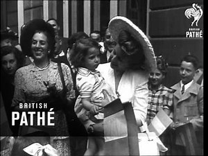 Eva Peron In France (1947)