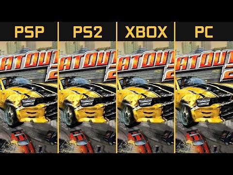 FlatOut 2 | PC vs PSP vs PS2 vs Xbox (Which One is Better!)