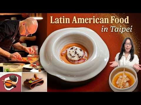 We Dined at Taipei's ONLY Michelin-Starred Latin American Restaurant. Here's What Happened: