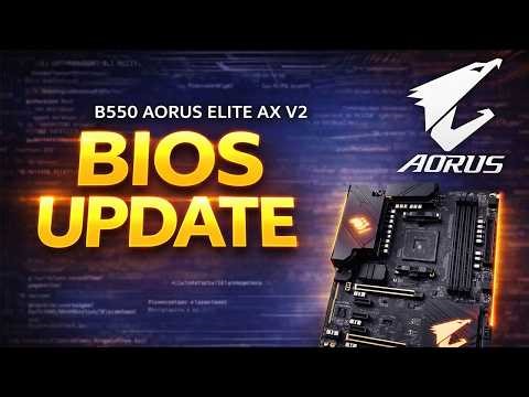 How to Update BIOS B550 AORUS ELITE AX V2 (Easy Guide)