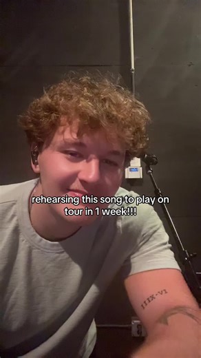 Rehearsing for the Upcoming Tour Performance