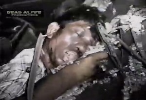 Vintage car accident