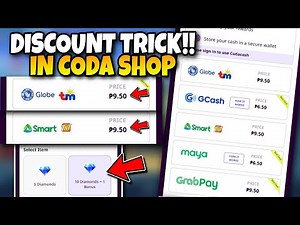 CODA SHOP DISCOUNT TRICK | CHEAP ML DIAMONDS RECHARGE | DISCOUNTED ML DIAMONDS RECHARGE 2022