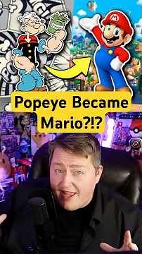 Popeye Accidentally Created Mario?!? #shorts