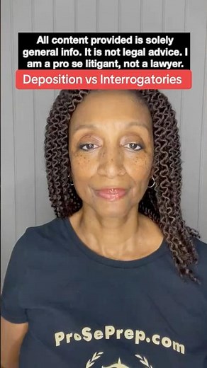 Deposition vs Interrogatories