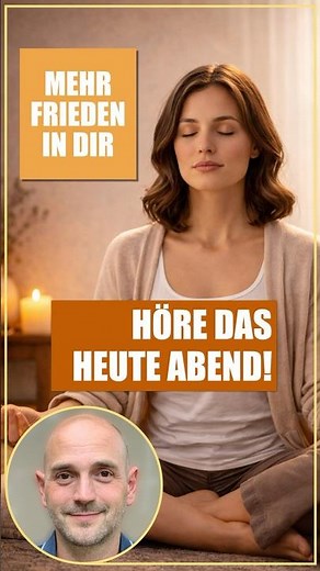Wenn du heute schlafen willst, geh jetzt in diese Meditation