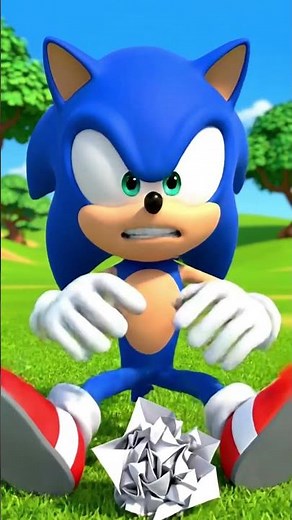 Ultimate Paper Boat Challenge! Sonic Outsmarts Amy & Tails with an Epic Comeback!