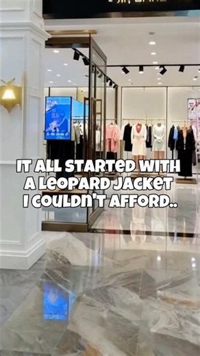 It all started with a leopard jacket I couldn't afford. My sewing story! #sewing #shorts #motivation