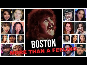 Boston - More Than A Feeling - Reaction Compilation