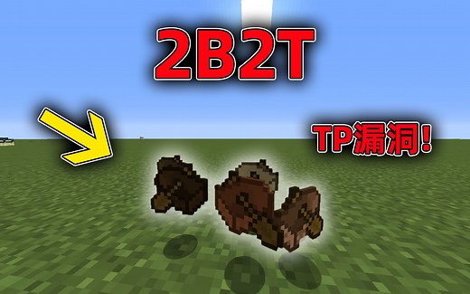 我的世界2B2T服务器：新的TP漏洞！直接传送到世界边界！