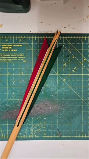 WiP warbow arrow making