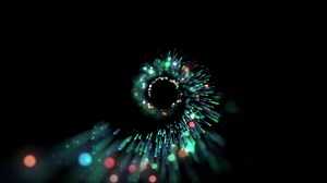 Download Flying Particles Stardust Animation for free