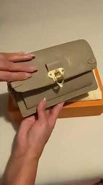 My first empreinte bag Vavin chain wallet #louisvuitton