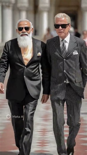 modi ji with mafia walk 💯👌