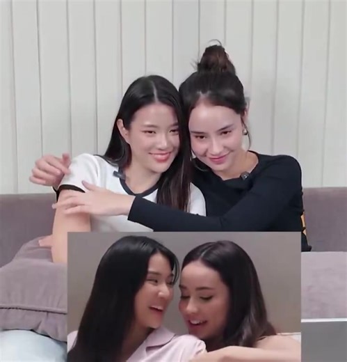 Tickle moments in series and in real life 🫠🫶🏻💕 #พิษรัก #GinJ #PoisonousLoveTheSeries #ginnynatnicha #aangelinaass | Nanno Mew