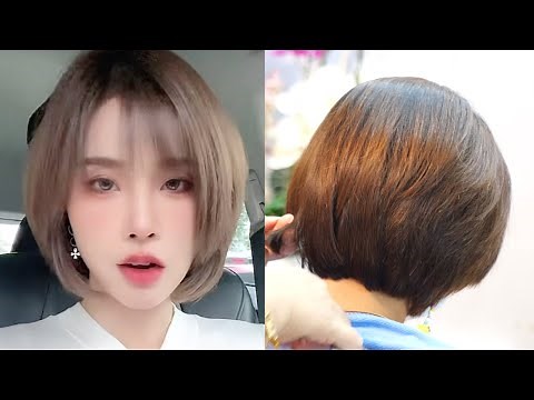beautiful short haircut tutorial ตัดผมสั้น ทรงผมสั้น ซอยผมสั้น ทุยกลาง สวยงาม คนผมหนา