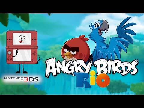 🐓🕊🦅🐦🐒 Angry Birds Rio, Nintendo 3DS longplay