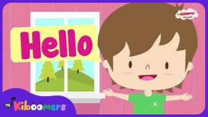 Hello Hello - THE KIBOOMERS Preschool Songs for Circle Time About Emotions