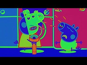 Peppa Pig George Pig Crying Because Torch Light | Peppa Pig Video Super Effects
