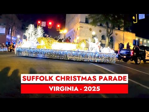 Suffolk ☃️🎄❄️Christmas Parade - 2025, Suffolk, VA