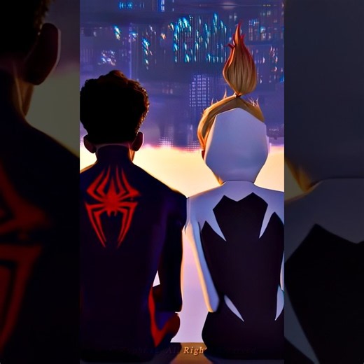 MILES x GWEN 💞 Attention | Spiderman Across the Spiderverse