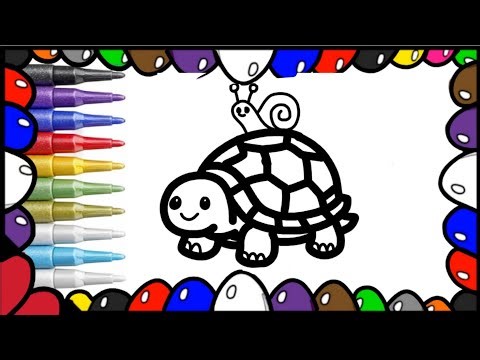 How to Draw A Turtle 🐢 Easy And Cute | Turtle Easy Step by Step | Easy Drawing