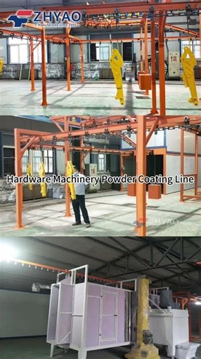 Hardware Machinery Powder Coating Line